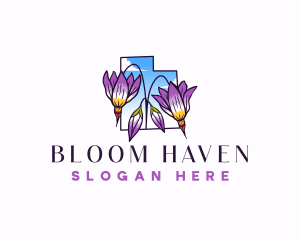 Utah Flower Garden logo design