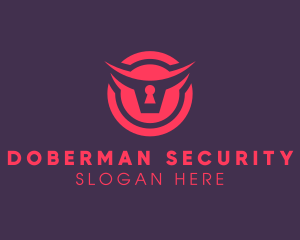 Tech Security Animal logo design