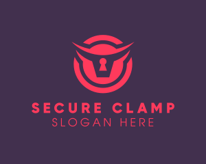 Tech Security Animal logo design