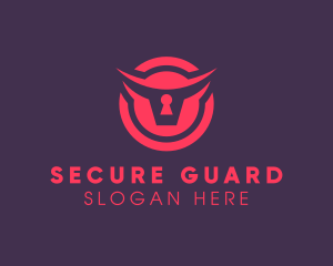 Tech Security Animal logo design