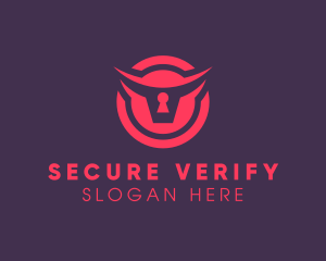 Tech Security Animal logo design