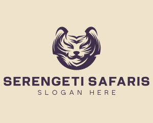 Tiger Animal Safari logo design