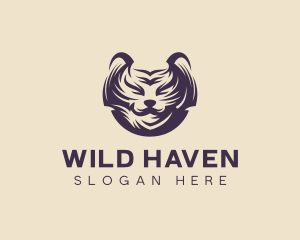 Tiger Animal Safari logo design