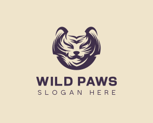 Tiger Animal Safari logo design