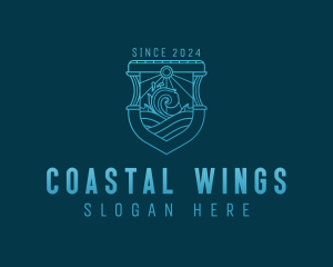 Coastal Wave Tourism logo design