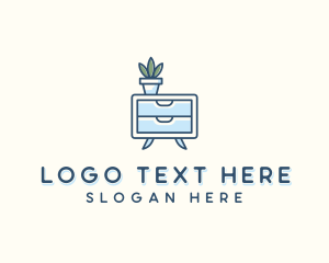 Drawer - Drawer Furnishing Decor logo design