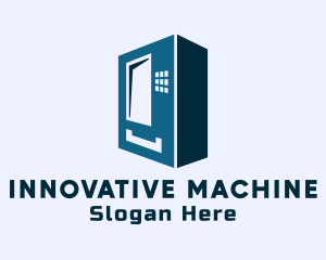 Mechanical Vending Machine logo design