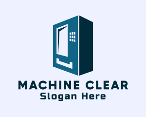 Mechanical Vending Machine logo design
