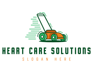 Lawn Mower Gardening  logo design