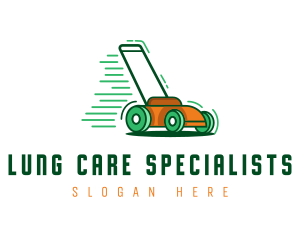 Lawn Mower Gardening  logo design