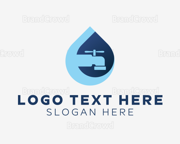 Clean Waterdrop Faucet Logo