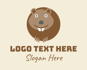 Wildlife Conservation - Happy Wildlife Beaver logo design