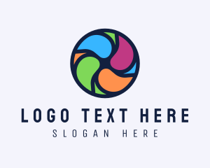 Company - Generic Colorful Stained Glass logo design