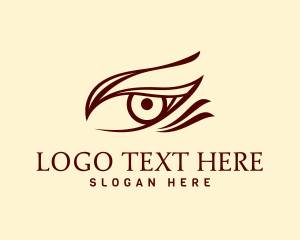 Visual - Optical Eye Vision logo design