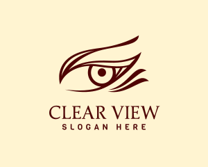 Vision - Optical Eye Vision logo design