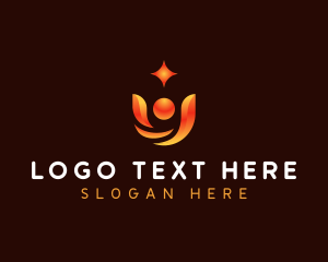 Motivational Speaker - Leadership Career Coaching logo design