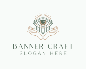 Mystical Eye Hand Jewelry logo design