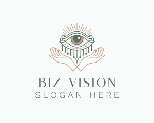 Mystical Eye Hand Jewelry logo design