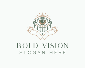 Mystical Eye Hand Jewelry logo design