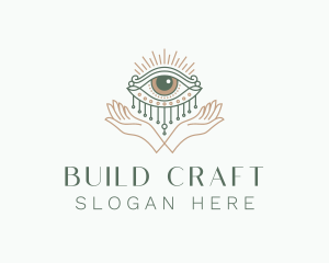 Mystical Eye Hand Jewelry logo design