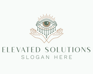 Mystical Eye Hand Jewelry logo design