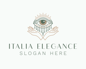 Mystical Eye Hand Jewelry logo design