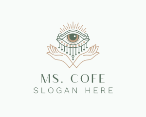 Mystical Eye Hand Jewelry logo design