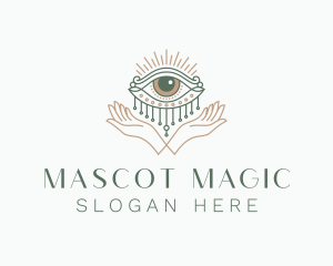 Mystical Eye Hand Jewelry logo design