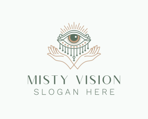 Mystical Eye Hand Jewelry logo design