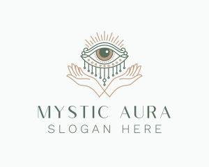Mystical Eye Hand Jewelry logo design