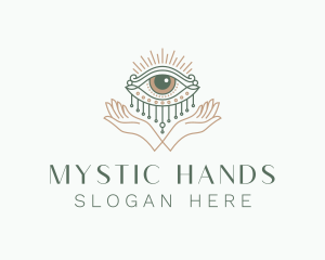 Mystical Eye Hand Jewelry logo design