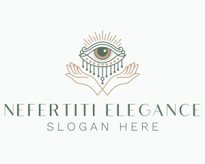 Mystical Eye Hand Jewelry logo design