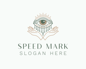 Mystical Eye Hand Jewelry logo design