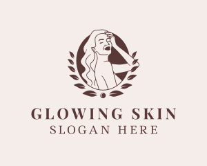 Beautiful Woman Skincare  logo design