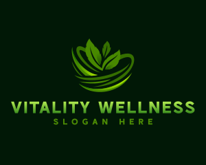 Natural Herbal Wellness logo design