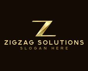 Luxury Metallic Boutique logo design