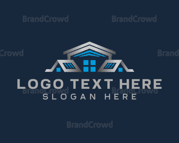 Roofing Contractor Builder Logo