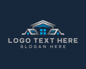 Property - Roofing Contractor Builder logo design