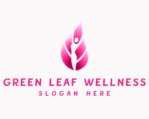 Natural Woman Beauty  logo design