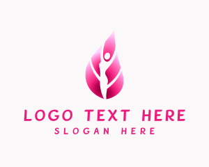 Dermatologist - Natural Woman Beauty logo design