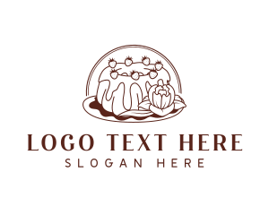 Sweet - Bundt Sweet Cake logo design