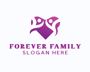 Adoption - Family Parenting Charity logo design