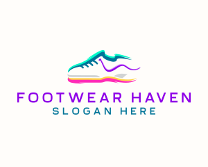 Retail Fashion Shoes logo design