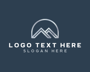 Mountain - Generic Business Letter M logo design