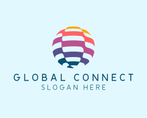 Global - Modern Global Company logo design