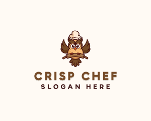 Bakery Chef Bird logo design