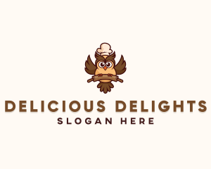 Bakery Chef Bird logo design