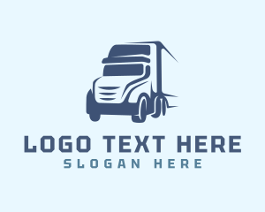 Shipping - Transport Vehicle Truck logo design