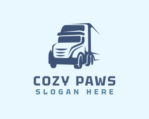 Transport Vehicle Truck logo design