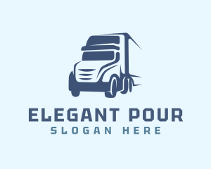 Transport Vehicle Truck logo design